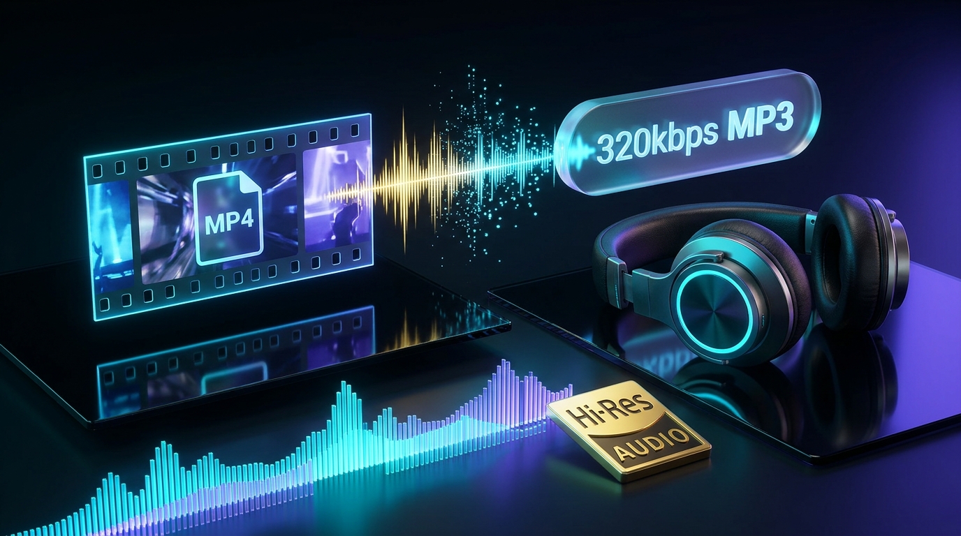 Extract High-Quality 320kbps MP3 Audio from Any Video: Complete Tutorial